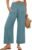ANRABESS Womens Pants Wide Leg High Waisted Palazzo Pants Summer Flowy Beach Lounge Casual Trousers with Pockets