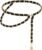 YooAi Chain Belts Leather Waist Belt for Women Layered Metal Chain Belt
