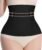 Waist Trainer Tummy Control for Women Lower Belly Fat，Women’s Waist Cincher Slim Body Shaper Postpartum Recovery Belt Black