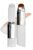 ELROEL Blanc Cover Cream Stick V White 0.45 oz – Korean Color-Changing Foundation Stick with Volufiline – Medium to Full Coverage Dewy Finish Base Makeup – Dual-Ended Detachable Brush (#202 Natural)