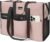 TOPDesign Utility Water Resistant Tote Bag with 13 Pockets, Top Zipper Closure & Thick Bottom Support, for Working Women