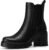 CELLENZ Women Chelsea Ankle Boots: 2.91 In Chunky Heels, Fashion Platform Short Boots, 2026 Spring Summer Booties for Night out, Work, Office, Company, Weekend, Trip, Vacation, Travel