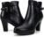mysoft Women’s Zipper Booties Chunky Stacked Heel Ankle Boots Buckle Strap Ankle