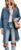 Tanming Women’s Notch Lapel Double Breasted Wool Blend Mid Long Pea Trench Coat