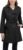 Calvin Klein Women’s Trench Coat, Double Breasted With Detachable Hood and Belt