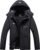 MOERDENG Women’s Waterproof Ski Jacket Warm Winter Coat Outdoor Windbreaker Hiking Snowboarding Jacket
