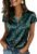 Yousify Women Satin Blouse for Women Business Work Tops Casual Cap Sleeve V Neck Button Down Shirts