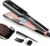 DORISILK 500 Degree High Temp Professional Hair Straightenr ， Ceramic Wide Flat Iron ，2 in 1 Hair Straightener and Curler，Plasma Flat Iron Get Frizz-Free and Shiny