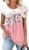 BETTE BOUTIK Women’s Summer Tunic Tops Flowy Flare Botton Down Shirts Blouses S-3XL