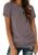 ATHMILE Womens Soft Basic T Shirt Summer Tops Short Sleeve Crewneck Tees Casual Teachers Cute Work Outfits Everyday Wear
