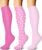 FEYHAY Copper Compression Socks (3 Pairs) 15-20 mmHg Circulation is Best Athletic & Daily for Men & Women, Running, Climbing