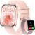 Smart Watches for Women, 1.8″ Touch Screen Fitness Tracker for Android & iPhone, Answer/Make Calls, Alexa Built-in, Heart Rate/Sleep/SpO2 Monitor Smartwatch, IP68 Waterproof 101+ Sport Modes, 2 Bands