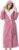 DAVID ARCHY Plush Robes for Women Warm Thick Fleece Fluffy Luxury Cozy Soft Hooded Bathrobe Winter House Full Length