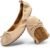 DREAM PAIRS Women’s Flats, Foldable Ballet Flats for Women, Bowknot Round Toe Comfort Light Weight Slip-On Dress Shoes