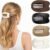 4-Pack Duckbill Hair Clips for Women,Flat Claw Design,Solid Color,Casual Elegant for Thick or Thin Hair,Suitable for All Hair Lengths