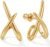 Gold Earrings for Women Trendy,14K Gold Stud Earrings Dainty Earrings Simple Minimalist Gold Earrings Hypoallergenic Earring for Women Gifts