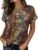 Zeagoo Satin Blouse for Women Business Casual Outfit Short Sleeve Tops Crewneck Tshirt Silk Shirt Summer Clothes