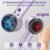 Ionic Hair Dryer with Auto-Adjusting,160000 RPM High-Speed Hair Dryer for Fast Drying, Hair Dryers for Women with Magnetic Diffuser,Professional Blow Dryer with 500M Plasma,Low Noise for Home,Travel