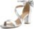 Reimferce Comfortable Block Heels for Women: 3.14″ Stable Walk for Confidence on Wedding – Elegant Bow Ankle Strap & Cushioned Insole for Bride & Bridesmaids