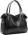 HESHE Leather Shoulder Purses for Women Tote Handbags Top Handle Bags Designer Satchel Handbag Ladies Hobo Bag Crossbody Bags