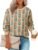 ZESICA Women’s Long Sleeve Crewneck Sweater 2026 Fall Printed Cute Oversized Knitted Pullover Tops Trendy Clothes
