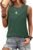 WIHOLL Women’s Sleeveless Summer Crewneck Loose Fit Tank Tops