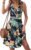 GUBERRY Womens Wrap V Neck Sleeveless Sundress Summer Flare Tank Dress with Pockets