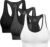 Racerback Sports Bras for Women with Pads – High Impact Athletic Tank Tops for Yoga and Workout Brassieres Bra