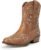 DREAM PAIRS Women’s Cowboy Cowgirl Western Boots Embroidered Stitched Ankle Boots Square Toe Chunky Heel Fashion Short Booties with Zipper