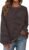 BTFBM Sweatshirt For Women 2026 Summer Crewneck Long Sleeve Oversized Striped Pullover Tops Y2K Clothes Workout Shirt