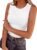 Sampeel Womens Tank Tops Sleeveless Ribbed Knit Shirts Summer Casual Sweater Fashion Clothing Beach Vacation Outfits