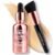 LUMINESS Liquid Mirage w/SPF 50 Color Adjusting Foundation Kit – Color Changing Foundation, SPF 50 Primer & Makeup Brush, Face Makeup for Mature Skin, 4in1 Liquid Foundation, Concealer & Moisturizer