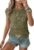EVALESS Womens Tops Casual Summer Cap Short Sleeve Crochet Hollow Out Knit Sweater Vest Pullover T-Shirts Beach Coverup