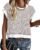 PRETTYGARDEN Womens Short Sleeve Sweater Spring Summer 2026 Round Neck Striped Pullover Cap Sleeve Knit Sweater Vest Tops