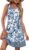 OFEEFAN Summer Dresses for Women Casual Sundress with Pocket Beach Cover Up Swimsuit