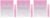 3 Versace Bright Crystal Eau De Toilette Spray Sample Travel Vials .03 oz / 1 ml Each Womens (Lot of 3) NEW