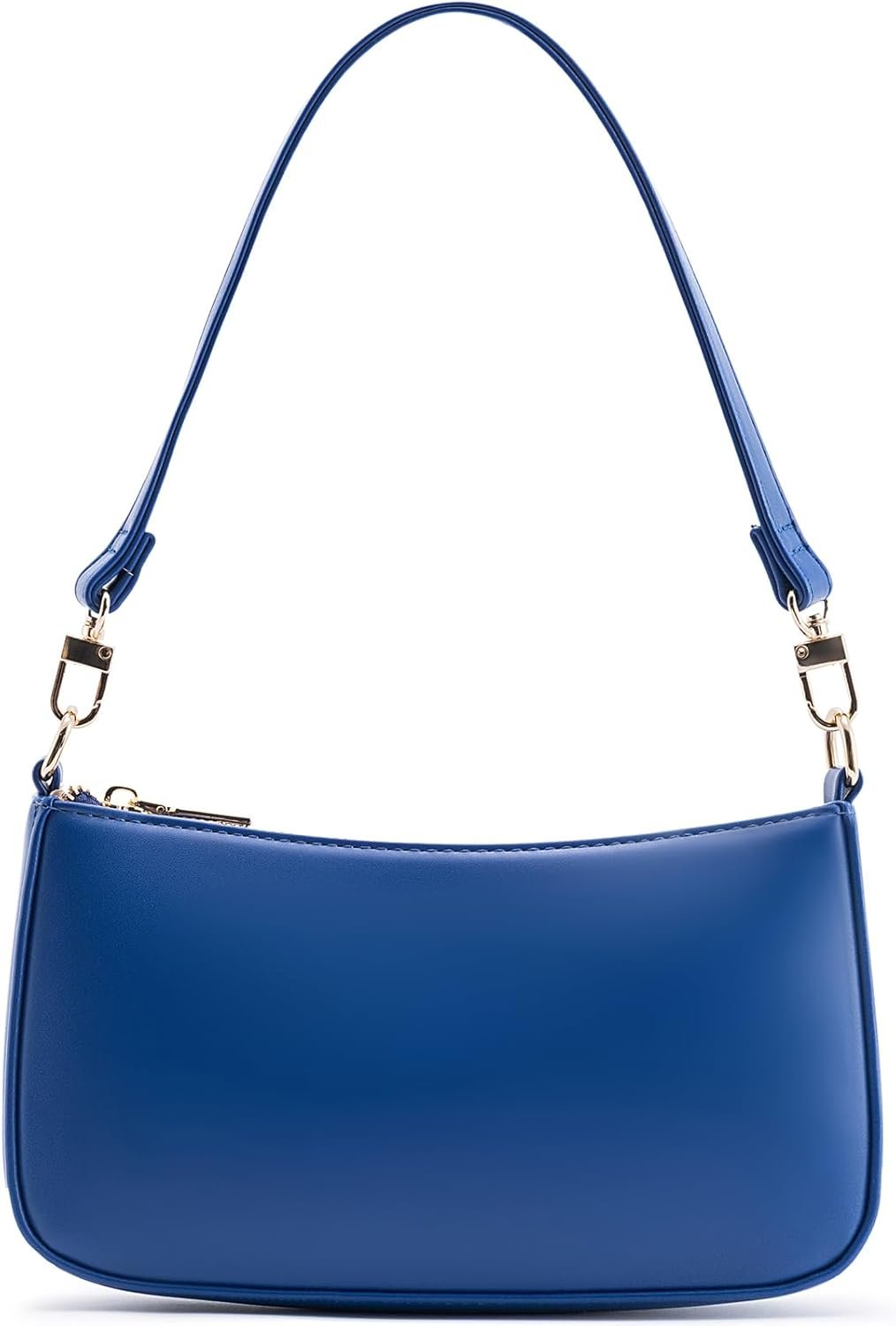Shoulder Bag for Women Retro Vegan Leather Classic Clutch Tote HandBags Purses with Zipper Closure