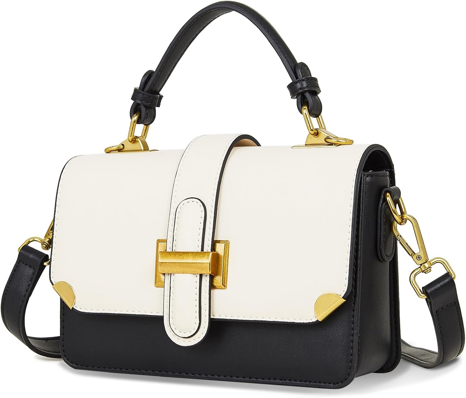 LL LOPPOP Women’s Small Classy Crossbody Purse Top Handle Handbags Leather Satchel Bags for Women