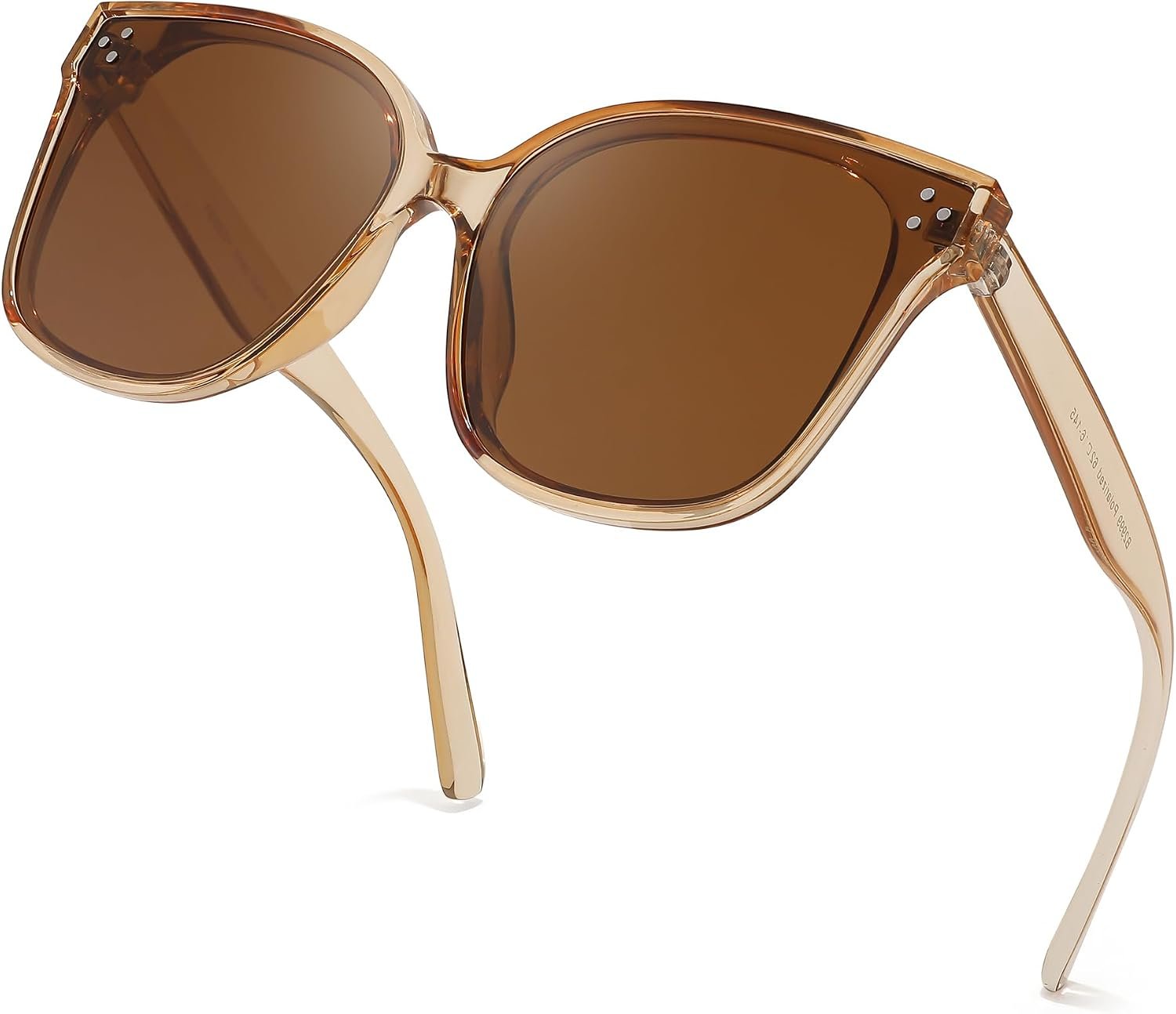 FEISEDY Oversized Polarized Sunglasses – UV400 Protection, Square Fashion Sun Glasses for Outdoor & Daily B2600