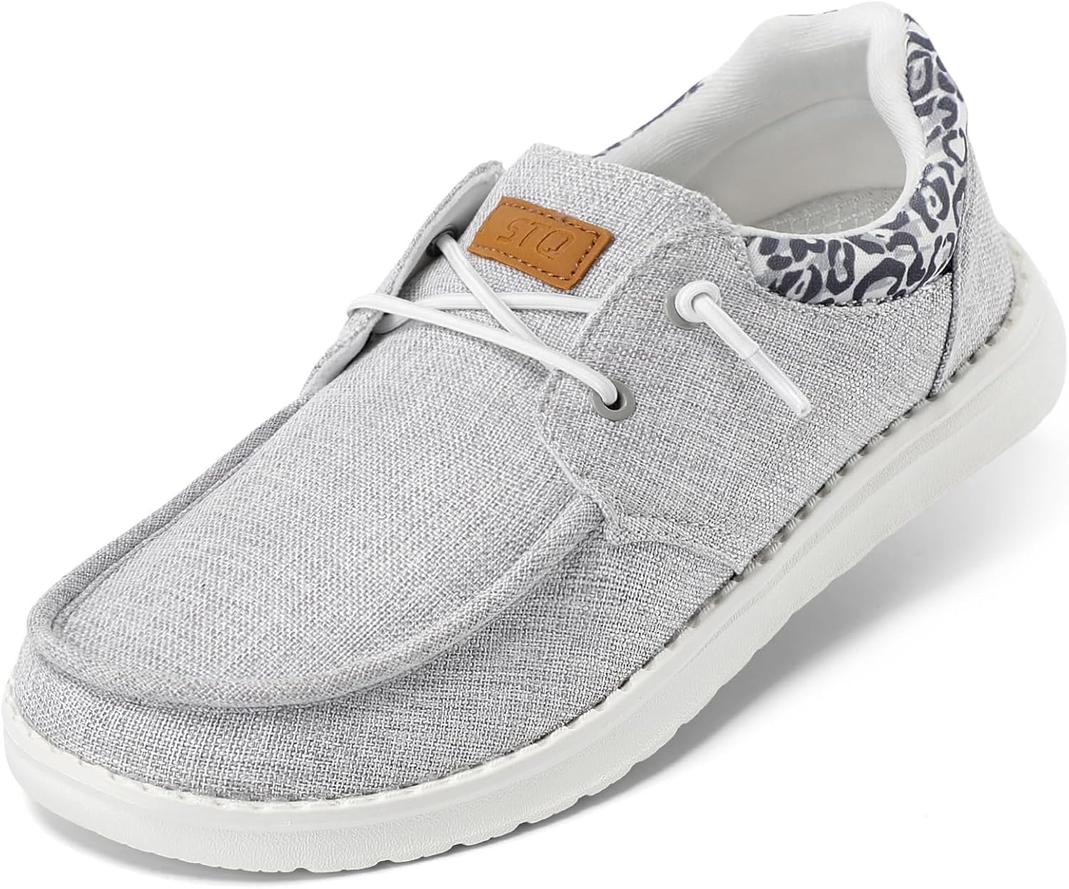 STQ Women’s Lace up Loafers丨Orthopedic Comfotable Ultralight Boat Casual Shoes with Arth Support