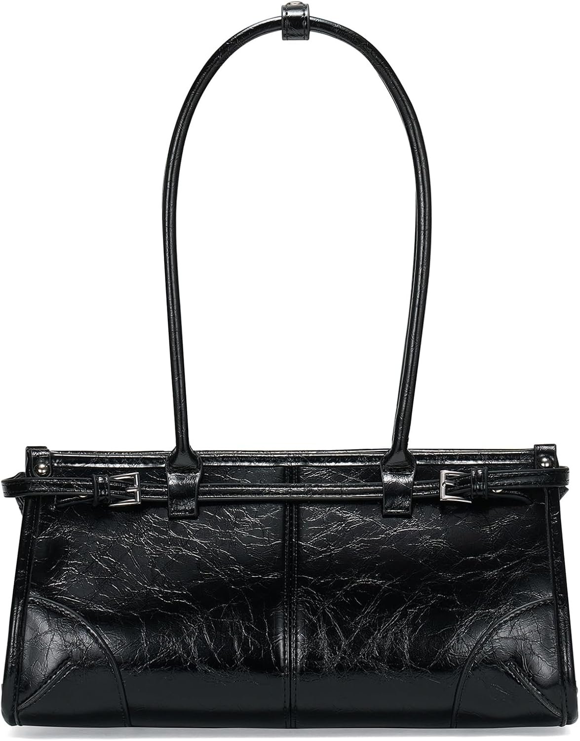 CHUNLI Clutch Purses for Women Soft PU Leather Handbag, Top Handle Satchel Tote and Shoulder Bags for Work