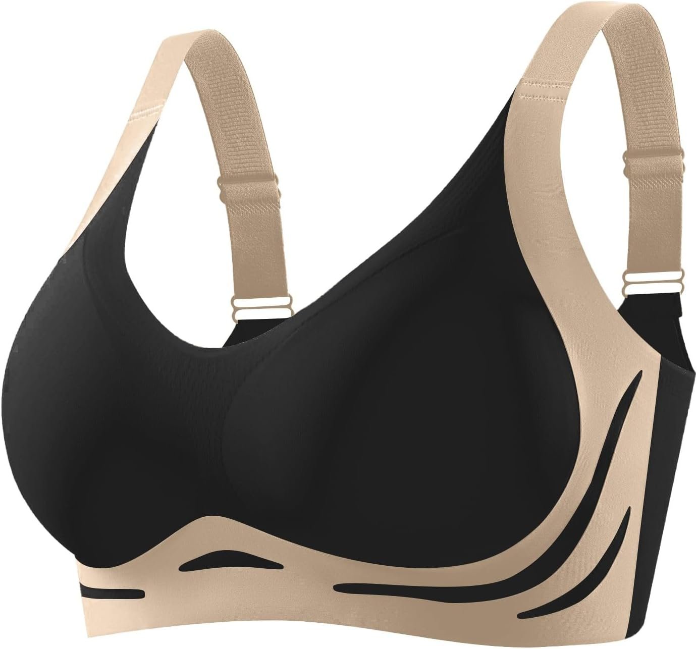 Nantdog Powerful Push up Seamless Bras Caralush Wmstylist Lushfitting Wireless No Underwire Full Coverage Support Underwear